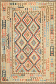 206X314 Tappeto Orientale Kilim Afghan Old Style (Lana, Afghanistan) Carpetvista