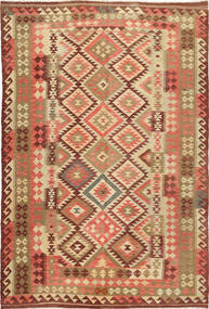  201X295 Kelim Afghan Old Stil Teppich Wolle, Carpetvista