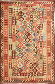  196X297 Kelim Afghan Old Stil Teppich Wolle, Carpetvista