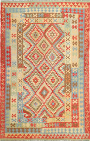  190X297 Kelim Afghan Old Stil Teppich Wolle, Carpetvista