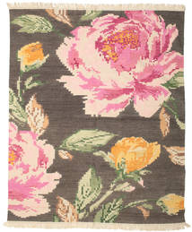  200X250 Floral Kilim Karabakh Sofia Rug - Brown Wool