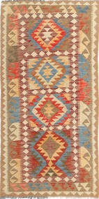  96X199 Klein Kelim Afghan Old Stil Teppich Wolle, Carpetvista