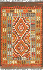  Orientalischer Kelim Afghan Old Stil Teppich 97X151 Wolle, Afghanistan Carpetvista