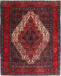  Orientalsk Senneh Tæppe 130X162 Uld, Persien/Iran Carpetvista