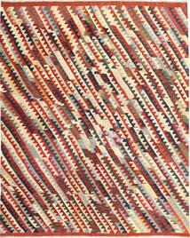  184X226 Kilim Afghan Old Style Rug Wool, Carpetvista
