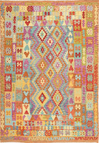 絨毯 キリム アフガン オールド スタイル 203X293 (ウール, アフガニスタン)
