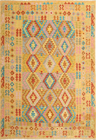  205X287 Kelim Afghan Old Style Matta Ull, Carpetvista