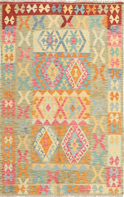  Kilim Afghan Old Style Rug 118X187 Wool Small Carpetvista