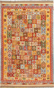 Kilim Afghan Old Style Rug 126X205 Wool Small Carpetvista