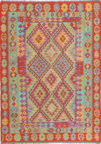 Tapis D'orient Kilim Afghan Old Style 126X182 (Laine, Afghanistan)