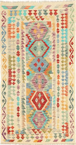  103X196 Petit Kilim Afghan Old Style Tapis Laine, Carpetvista