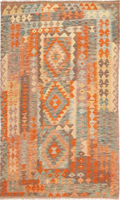  118X195 Small Kilim Afghan Old Style Rug Wool, Carpetvista
