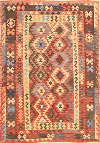  164X237 Kelim Afghan Old Stil Teppich Wolle, Carpetvista