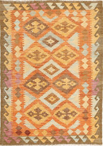 Kelim Afghan Old Stil Teppich 99X144 Wolle, Afghanistan Carpetvista