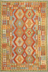  Kilim Afghan Old Style Tappeto 203X298 Di Lana Carpetvista