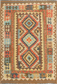  110X164 Petit Kilim Afghan Old Style Tapis Laine, Carpetvista