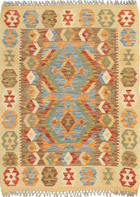 83X113 Small Kilim Afghan Old Style Rug Wool, Carpetvista