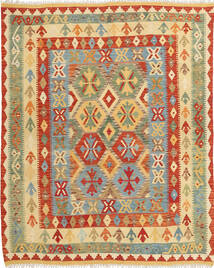 Kilim Afghan Old Style Rug 164X200 Wool, Afghanistan Carpetvista