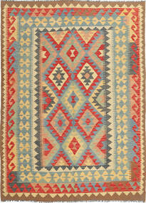 Kilim Afghan Old Style Rug 150X207 Wool, Afghanistan Carpetvista