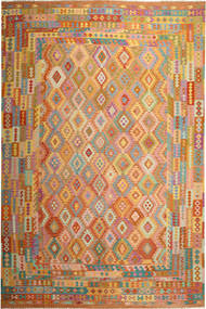  Orientalischer Kelim Afghan Old Stil Teppich 398X499 Großer Wolle, Afghanistan Carpetvista