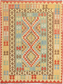  156X204 Small Kilim Afghan Old Style Rug Wool, Carpetvista