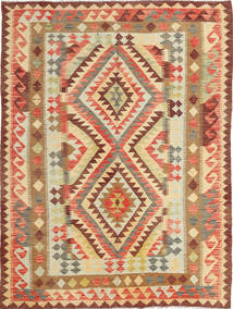  156X206 Klein Kelim Afghan Old Stil Teppich Wolle, Carpetvista