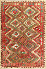  Kilim Afghan Old Style Rug 158X235 Wool Small Carpetvista