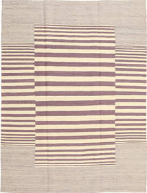 絨毯 キリム モダン 130X173 ベージュ/レッド (ウール, アフガニスタン)