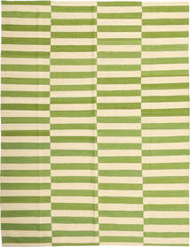  184X235 Kelim Moderne Vloerkleed Groen/Beige Afghanistan Carpetvista