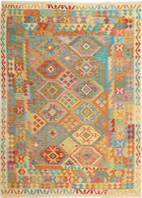  205X286 Kelim Afghan Old Stil Teppich Wolle, Carpetvista