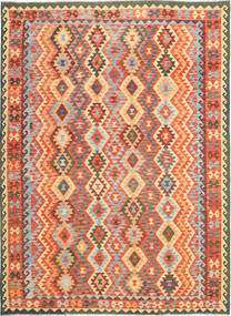  Kilim Afghan Old Style Tappeto 214X295 Di Lana Carpetvista