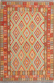  194X290 キリム アフガン オールド スタイル 絨毯 ウール, Carpetvista