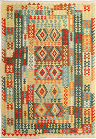  201X292 Kelim Afghan Old Stil Teppich Wolle, Carpetvista