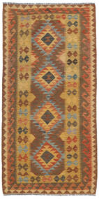 102X209 Kilim Afghan Old Style Rug Oriental (Wool, Afghanistan) Carpetvista