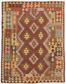 Kilim Afghan Old Style Rug 147X187 Wool, Afghanistan Carpetvista