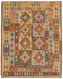  153X191 Petit Kilim Afghan Old Style Tapis Laine, Carpetvista