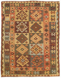  139X192 Kilim Afghan Old Style Rug Afghanistan Carpetvista
