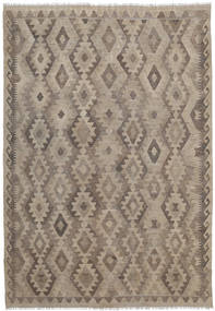  Kilim Afghan Old Style Tapis 189X287 De Laine Carpetvista