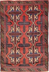  Orientalsk Beluch Teppe 92X138 Ull, Afghanistan Carpetvista