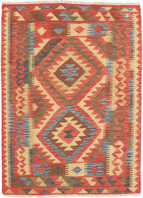  Orientalischer Kelim Afghan Old Stil Teppich 99X136 Wolle, Afghanistan Carpetvista