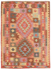  98X137 Small Kilim Afghan Old Style Rug Wool, Carpetvista