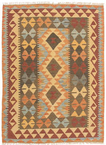  Oosters Kelim Afghan Old Style Vloerkleed 96X134 Wol, Afghanistan Carpetvista