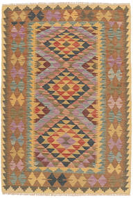  Orientalisk Kelim Afghan Old Style Matta 98X143 Ull, Afghanistan Carpetvista