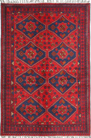  Orientalischer Afghan Khal Mohammadi Teppich 132X194 Wolle, Afghanistan Carpetvista
