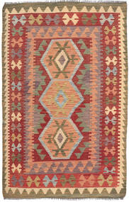  Oriental Kilim Afghan Old Style Rug 94X155 Wool, Afghanistan Carpetvista