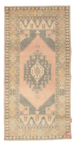 Colored Vintage Teppich 102X205 Beige/Hellgrau Wolle, Türkei Carpetvista