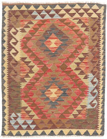 Kelim Afghan Old Stil Teppich 87X112 Wolle, Afghanistan Carpetvista