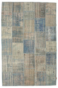 絨毯 パッチワーク 196X301 グレー/ライトグレー (ウール, トルコ)