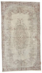 絨毯 カラード ヴィンテージ 115X206 ベージュ/ライトグレー (ウール, トルコ)