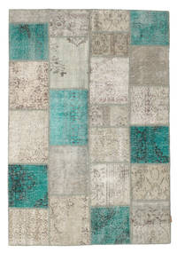 160X231 Patchwork Teppich Moderner (Wolle, Türkei) Carpetvista